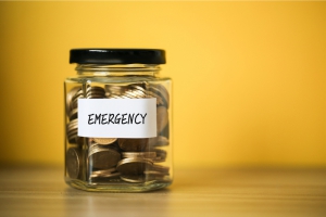 Emergency Fund in a Closed Jar
